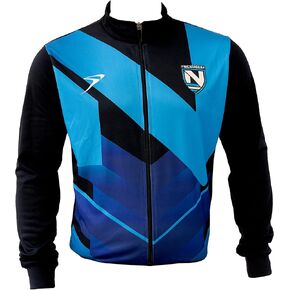 Nicaragua Men's Official Team Knit Warm Up Full Zip Blue