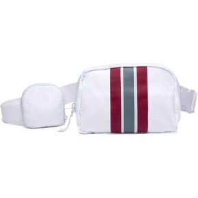 Original Crossbody HydroBeltbag | Fanny Pack with Removable Water Bottle Holder | Adjustable Waist Bag for Carrying Your Purse, Phone, Accessories w/Tumbler Holder (Black) in Kuwait