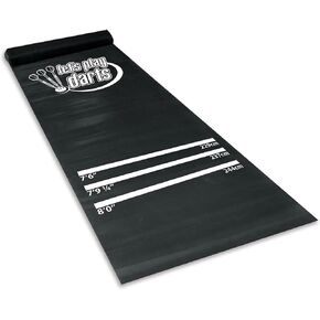 Dart World Let's Play Dart Mat 47635 - Rubber Dart Mat Protect Your Floors and Improve Your Aim