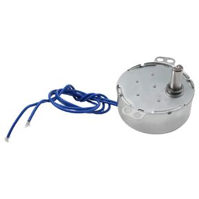 Fielect 1Pc Synchronous Motor AC 110V 2.5-3RPM Turntable Motor CW/CCW Direction 4W TYC-50 D Shaft
