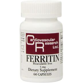 Cardiovascular Research Ferritin Capsules, 60 Count