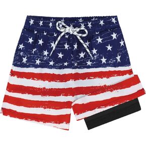 شورت سباحة للأولاد من كوموريبي مع بطانة مضغوطة شورت سباحة للأطفال سريع الجفاف بعامل حماية من الأشعة فوق البنفسجية 50+ بدلة استحمام للأولاد 8-16T in Kuwait