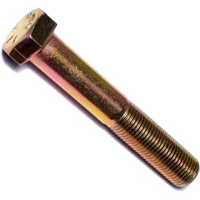 014973253882 Grade 8 Fine Hex Cap Screws, 1/2-20 x 3, Piece-25, yellow