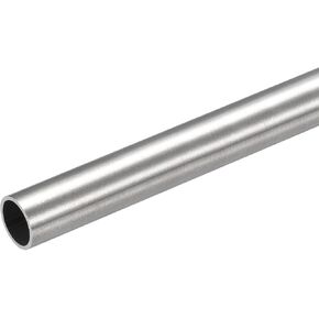uxcell 304 Stainless Steel Tube, OD 12.7mm x 1mm Wall Thick 250mm Length Capillary Metal Tubing for Industry Machinery