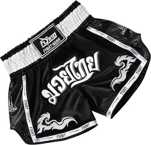 FIVING Muay Thai Fight Shorts، شورت MMA ملابس التدريب على قفص القتال والتصارع فنون الدفاع عن النفس كيك بوكسينغ الملابس القصيرة in Kuwait