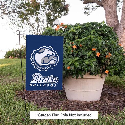 Desert Cactus Drake University Garden Flag Bulldogs Banner 100% Polyester (Design B) in Saudi Arabia
