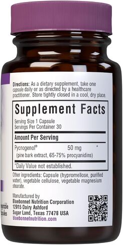 BLUEBONNET NUTRITION PYCNOGENOL 50 mg in Saudi Arabia