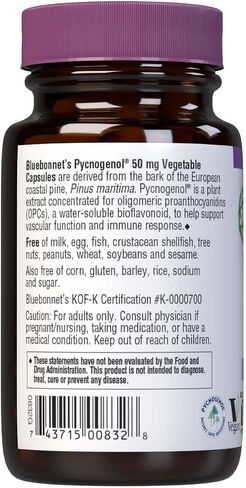 BLUEBONNET NUTRITION PYCNOGENOL 50 mg in Saudi Arabia