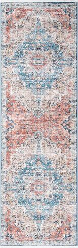 nuLOOM Sawyer Vintage Transitional Area Rug - 2x3 Accent Rug Vintage Multi/Ivory Rugs for Living Room Bedroom Dining Room Entryway Kitchen in Saudi Arabia