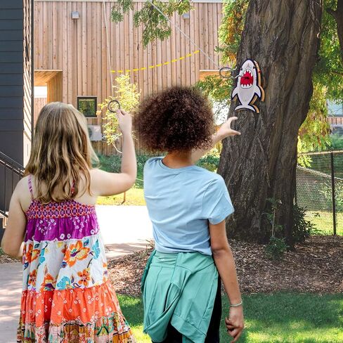 Ring Toss Game for Adults, Hook and Ring Game, Ring Toss Game for Adults Outdoor. Hook and Ring Game with String and Hooks for Outdoor/Indoor Use in Saudi Arabia