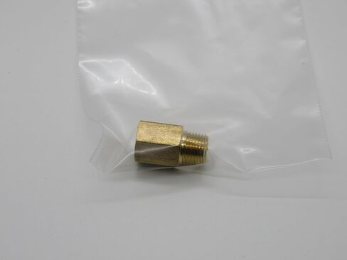 محول خيط نحاسي، 1/8 بوصة NPT ذكر X 1/8 بوصة G (BSPP) أنثى in Saudi Arabia