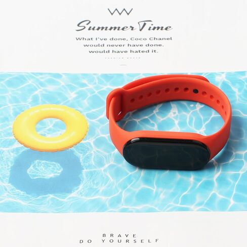 [4 Packs] Bands for Mi Band 7 Strap Replacement Wristband Xiaomi Mi Band 7 Accessories Watch Band for Men Women Xiaomi 7 Wrist Band in Saudi Arabia