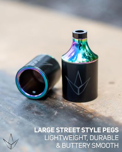 Envy Scooters STREET Pegs Set with Axle Hardware - Pair - Lightweight & Durable Pro Scooter Pegs for Stunt Scooters in Saudi Arabia