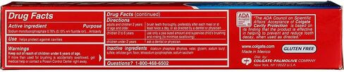 Colgate Cavity Protection Fluoride Toothpaste, Great Regular Flavor, Travel Size TSA Aproved, 1 Ounce (Pack of 8) in Saudi Arabia