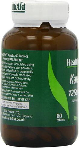 Health Aid Karela Extract 1250mg 60 Tablets in Saudi Arabia