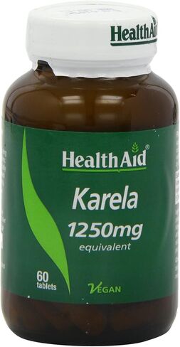 Health Aid Karela Extract 1250mg 60 Tablets in Saudi Arabia