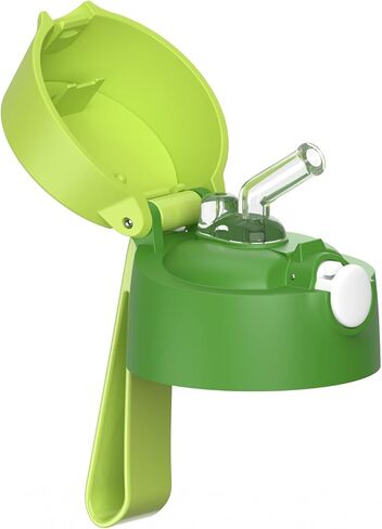 غطاء بديل JARLSON® - متوافق فقط مع زجاجة CHARLI المصنوعة من الفولاذ المقاوم للصدأ من JARLSON - قطعة فم من السيليكون متضمنة. - قطع الغيار، قطع الغيار. غير متوافق مع العلامات التجارية الأخرى in Saudi Arabia