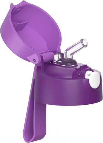 غطاء بديل JARLSON® - متوافق فقط مع زجاجة CHARLI المصنوعة من الفولاذ المقاوم للصدأ من JARLSON - قطعة فم من السيليكون متضمنة. - قطع الغيار، قطع الغيار. غير متوافق مع العلامات التجارية الأخرى in Saudi Arabia
