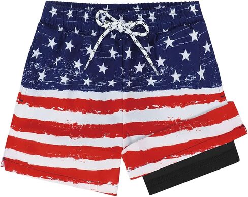 شورت سباحة للأولاد من كوموريبي مع بطانة مضغوطة شورت سباحة للأطفال سريع الجفاف بعامل حماية من الأشعة فوق البنفسجية 50+ بدلة استحمام للأولاد 8-16T in Kuwait