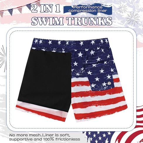 شورت سباحة للأولاد من كوموريبي مع بطانة مضغوطة شورت سباحة للأطفال سريع الجفاف بعامل حماية من الأشعة فوق البنفسجية 50+ بدلة استحمام للأولاد 8-16T in Kuwait