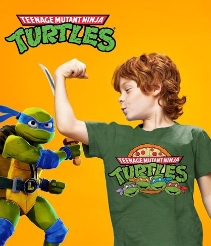 تي شيرت سلاحف النينجا (مجموعات) مايكل أنجلو ليوناردو رافائيل دوناتيلو TMNT زي زي تي شيرت للأطفال الصغار لأعياد الميلاد للأطفال in Kuwait