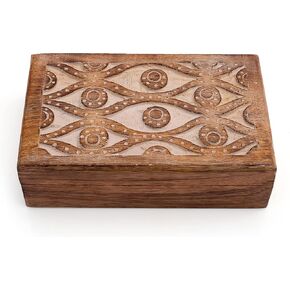 Great Birthday Gift Ideas Handmade Decorative Wooden Jewelry Box Jewelry Organizer Keepsake Box Treasure Chest Trinket Holder Watch Box Storage Box Housewarming Gifts Women