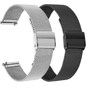 FitTurn 22mm Wrist Strap Compatible with Suunto 9 Peak/5 Peak Watch Band, Replacement Metal Watch Band Fit For Suunto 9 Peak Pro Wrist Stainless Steel Bracelet