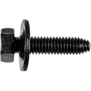 50 M6-1.0 X 25mm Metric Hex Head Sems Bolts Compatible with GM 11503834