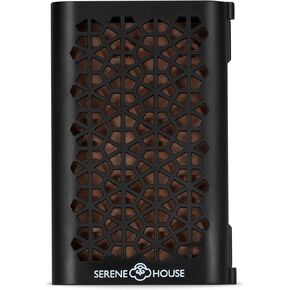 Serene House Puccini Lava Rock Essential Oil Aromatherapy Car Vent Clip – Portable or Tabletop Usage for Convenient Scent-Based Stress Relief and Relaxation - Black
