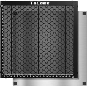 Tocome Honeycomb Laser Bed 235 x 235mm Steel Honeycomb 9.25" x 9.25" Small Laser Bed for Ender 3 Ender 3 V2 and Most Laser Engraver, Cutting Size 210 x 210mm