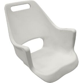 Wise 8WD007-1-710 Deluxe Pilot Chair with Mounting Plate, Rotomolded Shell Only