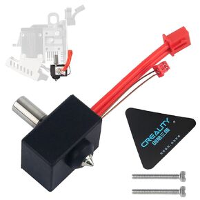 Official Creality Ender 3 S1 Pro Heater Block Kit High Temperature 300°C for Sprite Extruder Pro Hotend Replacment Titanium Alloy TC4 Heatbreak Plated Copper Nozzle for Ender 3 S1/Plus,CR-10 Smart Pro