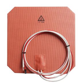 FYSETC 3D Printer Accessory - Anycubi i3 Mega DIY Part - 12V 200W Silicone Heated Pad 218x218mm: Heater Bed Mat Built-in NTC100K Thermistor Compatible Mega S Mega Pro AnetA8 A6 Aluminum Build Plate