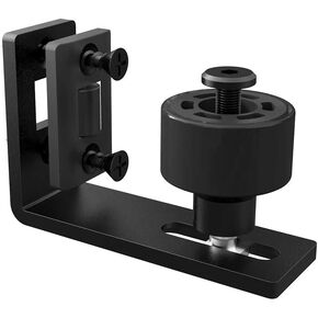 Adjustable Floor Guide Sliding Barn Door Floor Guide Wall/Door Bottom Guide Roller Black