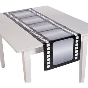 Fun Express Movie Night Table Runner - Film Party Supplies and Décor - VBS Vacation Bible School Supplies/Decor