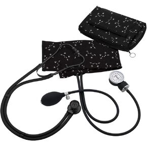 Prestige Medical Aneroid Sphygmomanometer/Sprague-Rappaport Kit, Cats Black & White