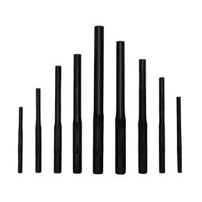 Grip 9 pc Gunsmithing Roll Pin Starter Punch Set - Sizes Include: 1/16", 5/64", 3/32", 1/8", 5/32", 3/16", 7/32", 1/4", 5/16" - Roll Up Storage Pouch - Heat Treated Steel