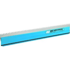 OX TOOLS Pro Series REBL QuickSkim Plaster Skimming Blade - 18 Inch | Replaceable Stainless Steel Notched Blade Only
