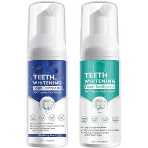 Foam Toothpaste, Whitening Toothpaste, Baking Soda Toothpaste, Ultra-fine Mousse Foam Deeply Cleaning Gums, for Great Oral Care & Whitening Result in Saudi Arabia