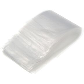 PATIKIL Clear Flat Open Poly Bags PE Plastic 3 Mil 3x12 in for Hardware, Collectibles, Jewelry, Cards, Craft Supplies Pack of 500
