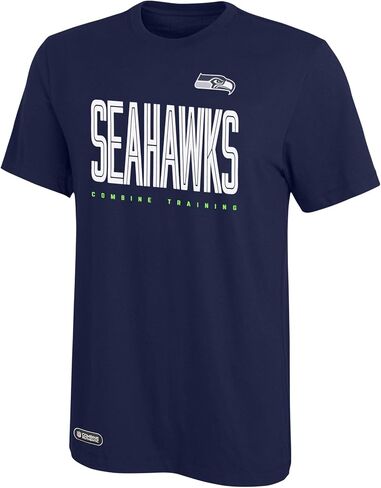 Outerstuff NFL Men's Team Color Huddle Up Short Sleeve Performance T-shirt in Saudi Arabia