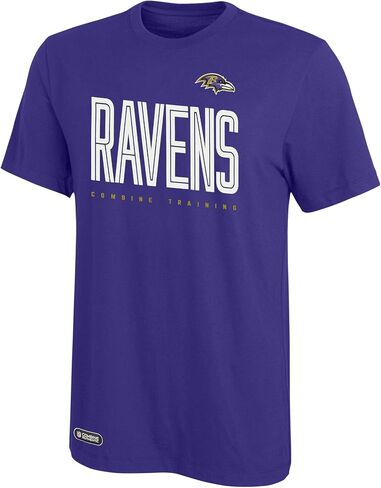 Outerstuff NFL Men's Team Color Huddle Up Short Sleeve Performance T-shirt in Saudi Arabia