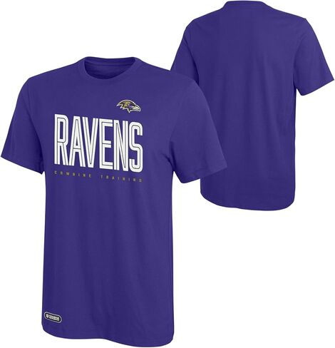 Outerstuff NFL Men's Team Color Huddle Up Short Sleeve Performance T-shirt in Saudi Arabia
