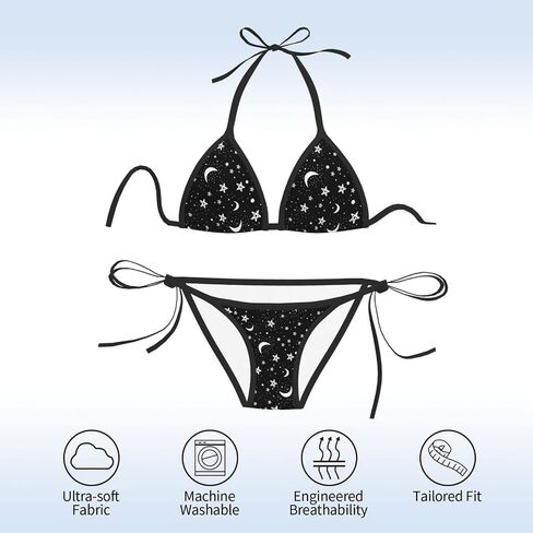 Ladies Swimwear Backless Tie Bikini Set Two Piece Women Swimwear in Saudi Arabia
