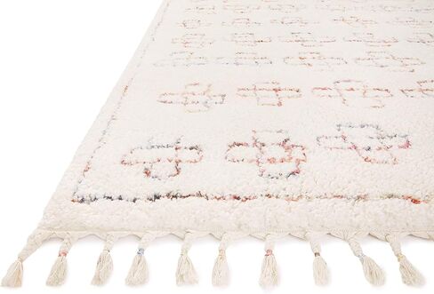 سجادة عداء من مجموعة Loloi Justina Blakeney Ronnie RON-05 عاجي/غروب الشمس مقاس 2'-2'' x 7'-6'' in Kuwait