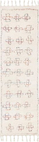 سجادة عداء من مجموعة Loloi Justina Blakeney Ronnie RON-05 عاجي/غروب الشمس مقاس 2'-2'' x 7'-6'' in Kuwait