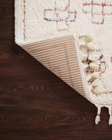 سجادة عداء من مجموعة Loloi Justina Blakeney Ronnie RON-05 عاجي/غروب الشمس مقاس 2'-2'' x 7'-6'' in Kuwait