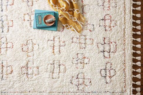 سجادة عداء من مجموعة Loloi Justina Blakeney Ronnie RON-05 عاجي/غروب الشمس مقاس 2'-2'' x 7'-6'' in Kuwait