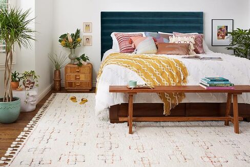 سجادة عداء من مجموعة Loloi Justina Blakeney Ronnie RON-05 عاجي/غروب الشمس مقاس 2'-2'' x 7'-6'' in Kuwait