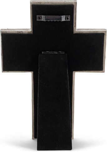 تمثال متقاطع من الحجر المصبوب باللون الرمادي الرخامي بطول 20.32 سم من Future and Hope Journey in Kuwait